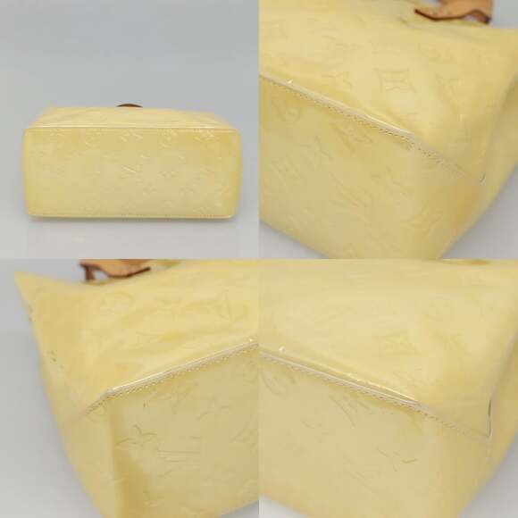 LOUIS VUITTON Monogram Vernis Reade PM Hand Bag Perle M91336 - Picture 10 of 12